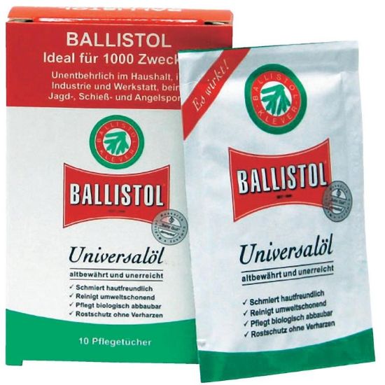 Ballistol oljeserviett 10 pk