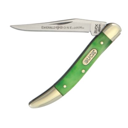 Buck Toothpick Emerald Bone