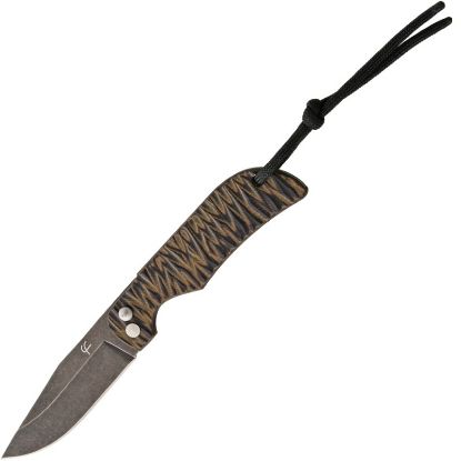 Fred Perrin Folding Neck Knife Brown
