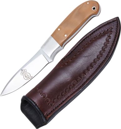 Queen Cutlery Joe Kious Hunter Coyote Brown