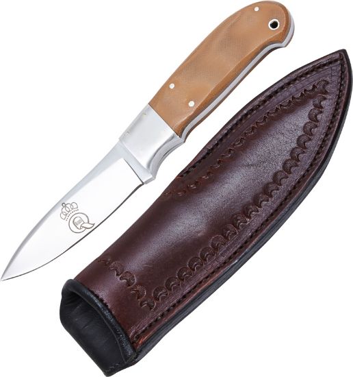 Queen Cutlery Joe Kious Hunter Coyote Brown