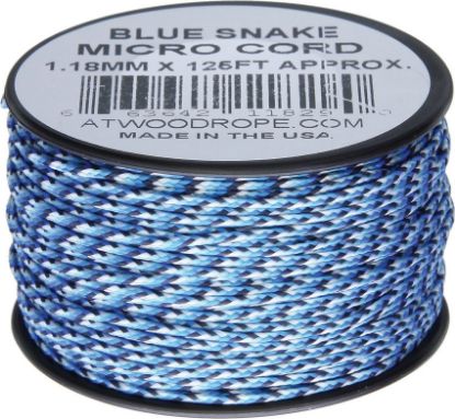 Micro Cord 125ft Blue Snake
