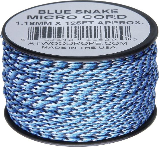Micro Cord 125ft Blue Snake