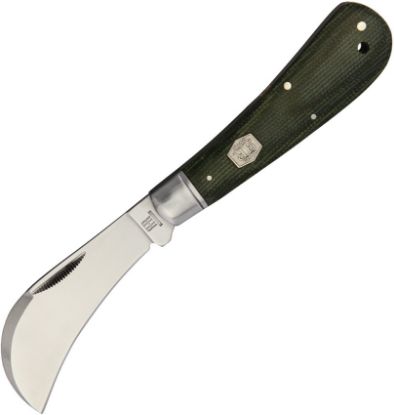 Rough Ryder Hawkbill Green Micarta