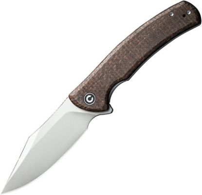 Civivi Sinisys Brown Micarta