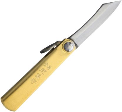 Higonokami No. 1 Brass Brown Sheath