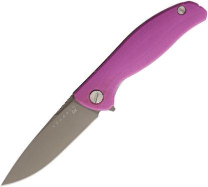 Komoran Linerlock Pink G-10