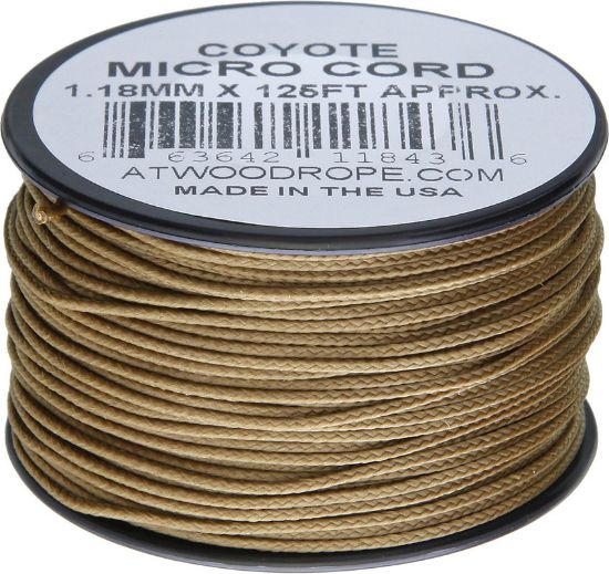 Micro Cord 125ft Coyote