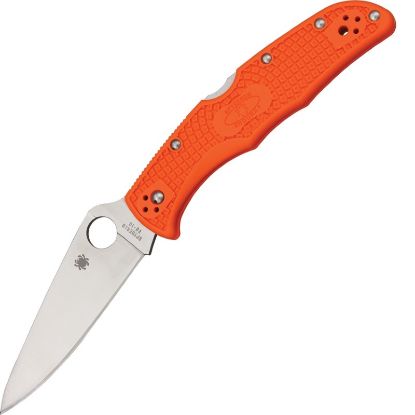 Spyderco Endura 4 Flat Ground oransje