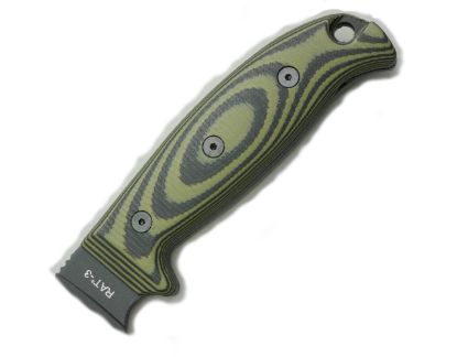 TKC G10 Extended Handle for RAT-3, Green & Black