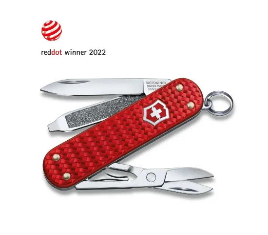 Bilde av Victorinox Classic Precious Alox Iconic Red