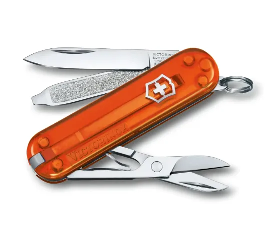Bilde av Victorinox Classic SD Transparent Fire Opal