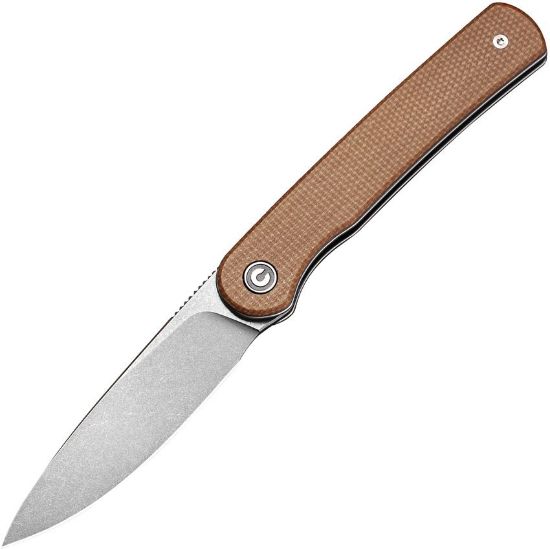 Bilde av Civivi Stylum Brown Micarta