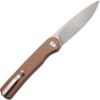 Bilde av Civivi Stylum Brown Micarta