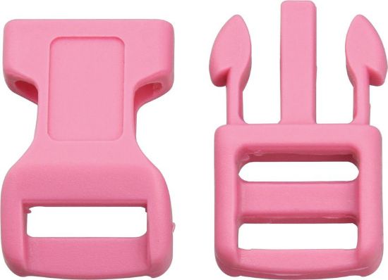 Bilde av Buckles 36x17mm rosa 5-pk