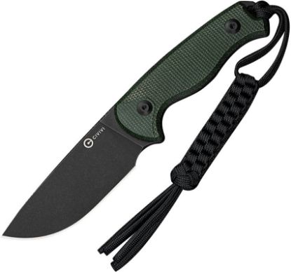 Bilde av Civivi Timberbark Green Micarta/14C28N