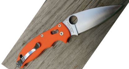 Bilde av Spyderco Manix 2 Orange G10