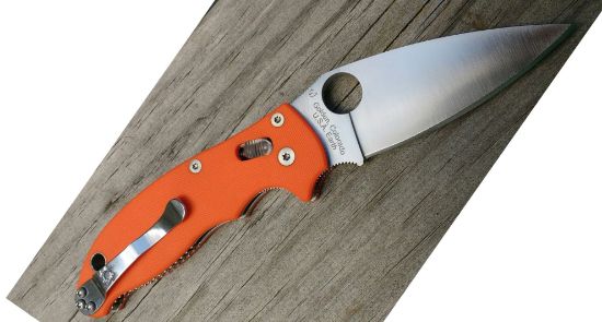 Bilde av Spyderco Manix 2 Orange G10