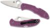 Bilde av Spyderco Delica Flat Ground Purple