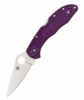 Bilde av Spyderco Delica Flat Ground Purple
