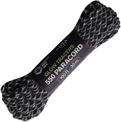 Bilde av 550 Paracord Black/Glow