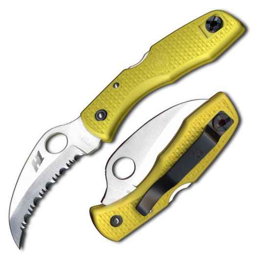 Bilde av Spyderco Tasman Salt Yellow